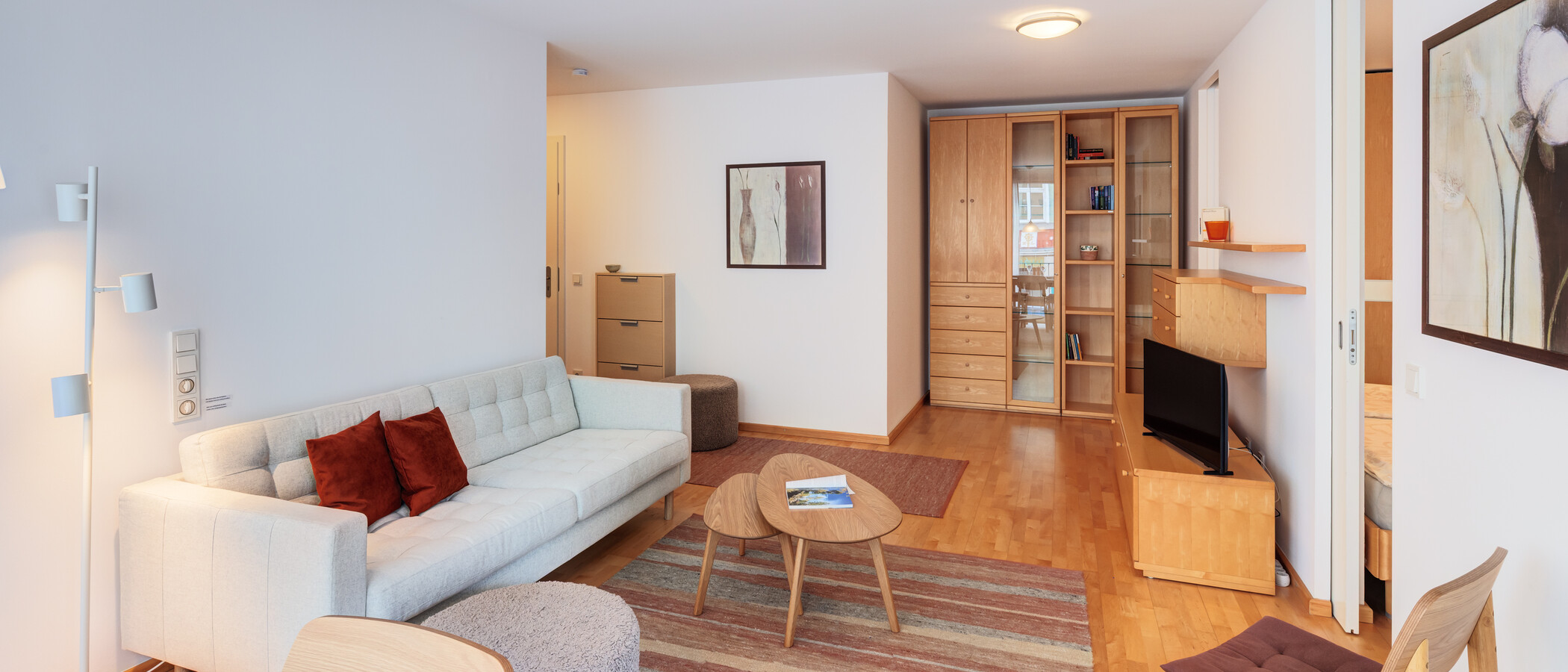appartamento München Glockenbachviertel 03 zona living 4097