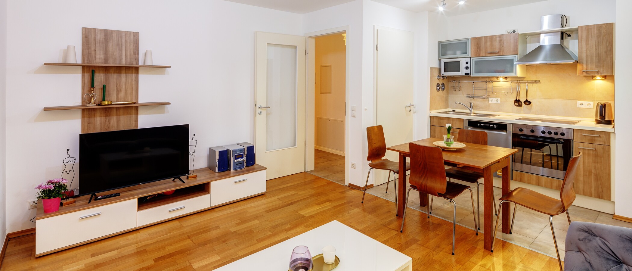 appartamento München Sendling-Westpark 02 zona living 4124
