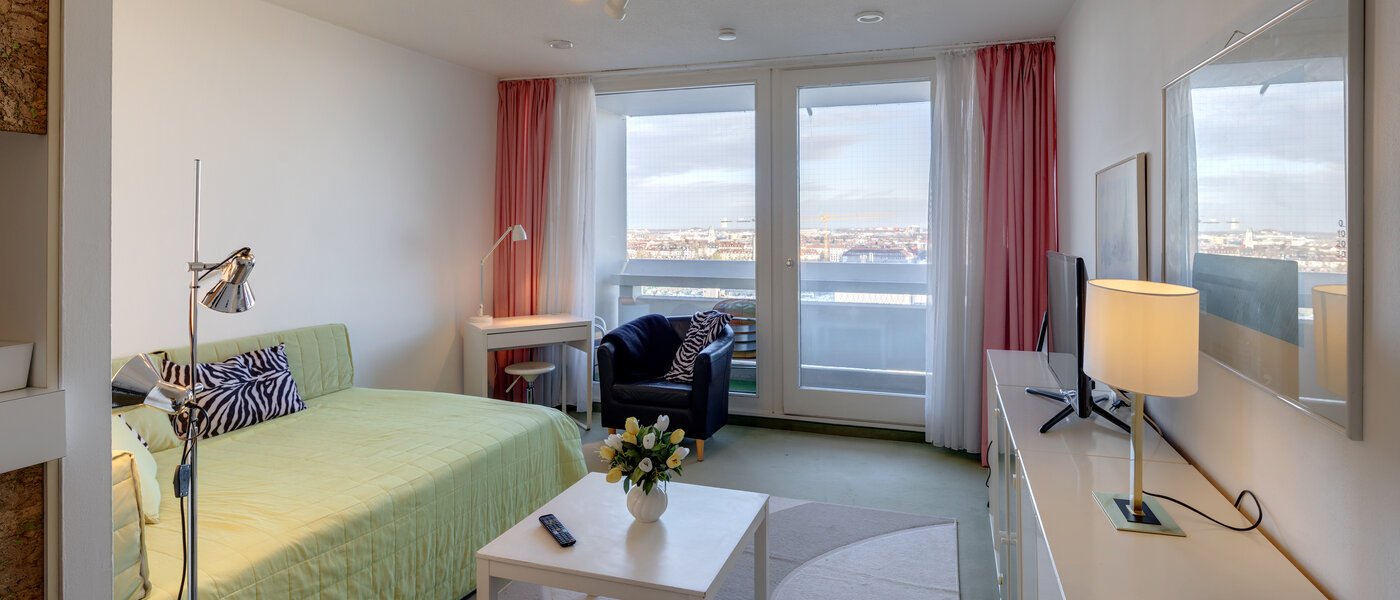 abitazione München Olympiadorf 01 zona living 413