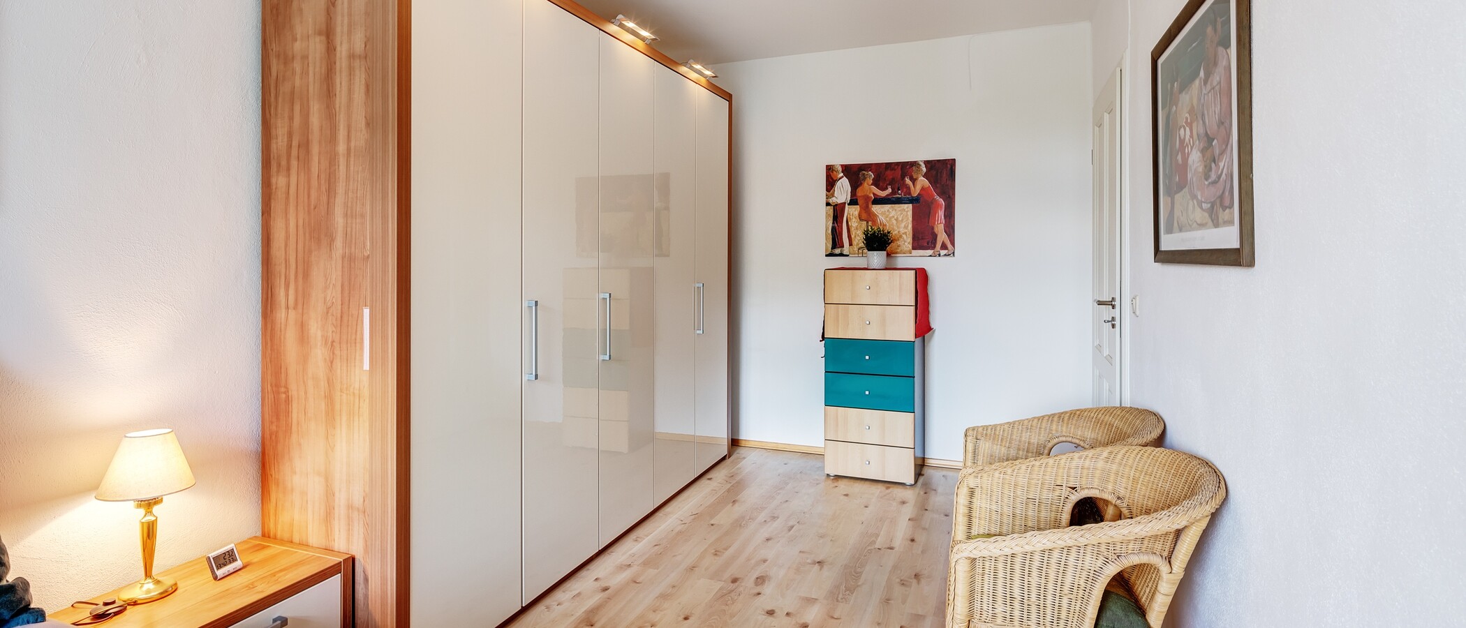 attico München Obergiesing 03 camera da letto 4141