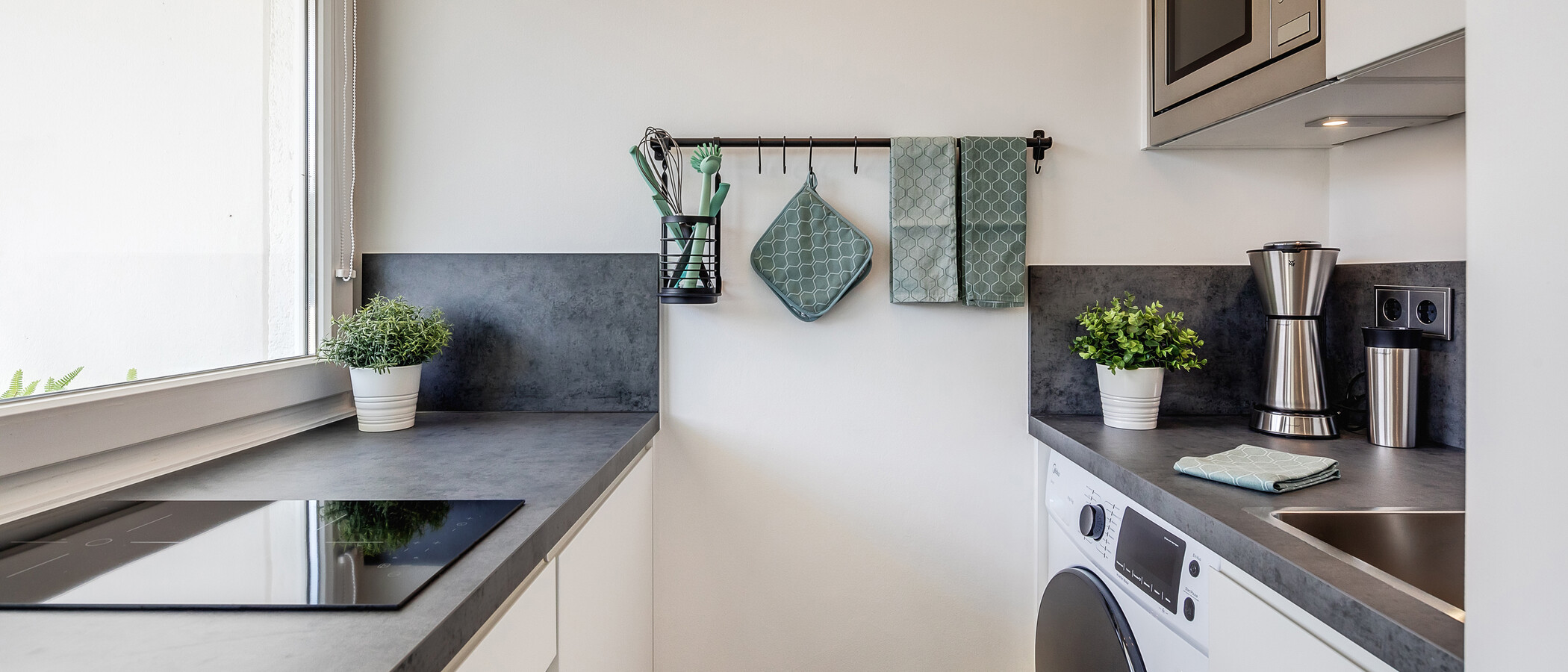 appartamento München Milbertshofen 02 cucina 4166