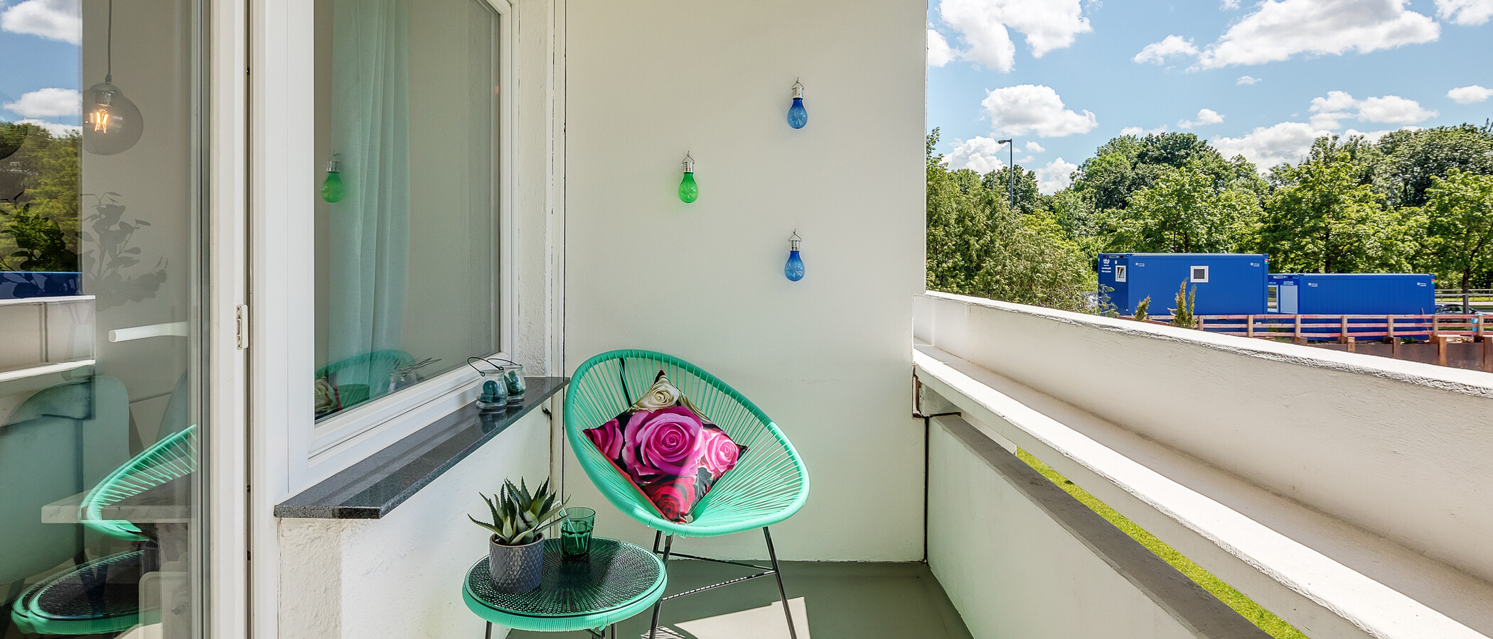 appartamento München Milbertshofen 01 balcone 4166