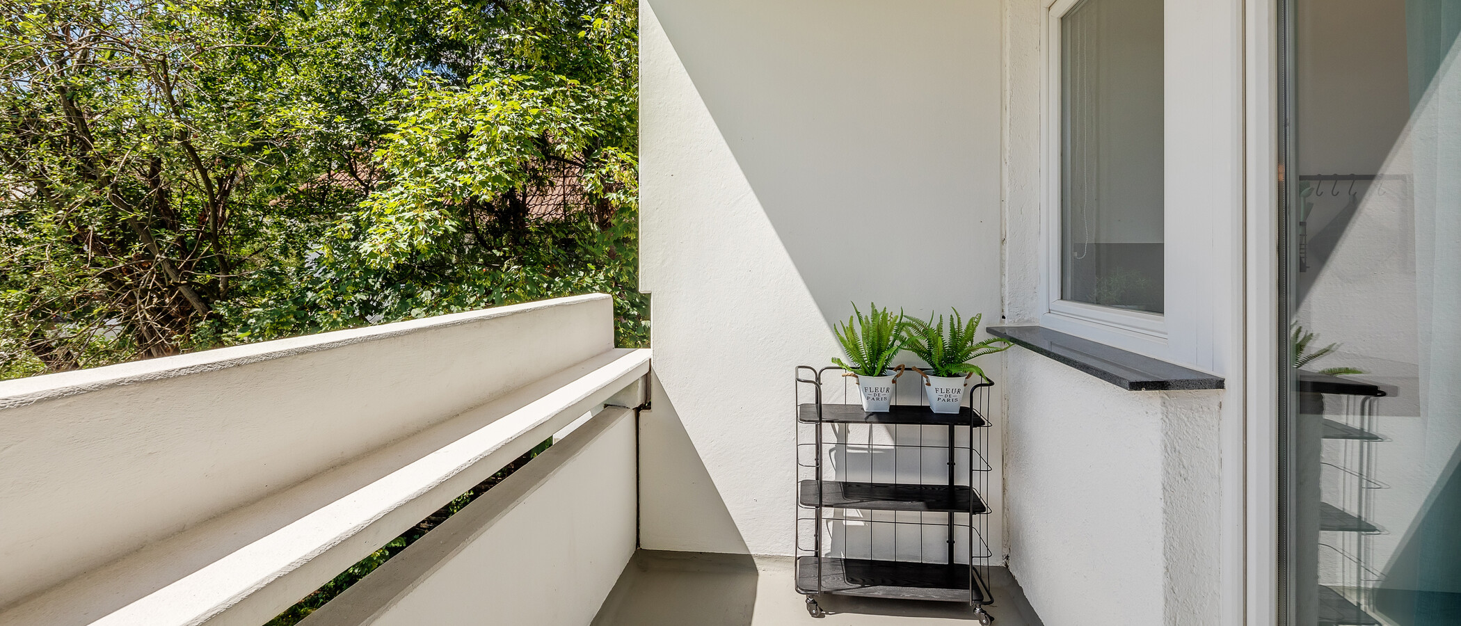 appartamento München Milbertshofen 02 balcone 4166