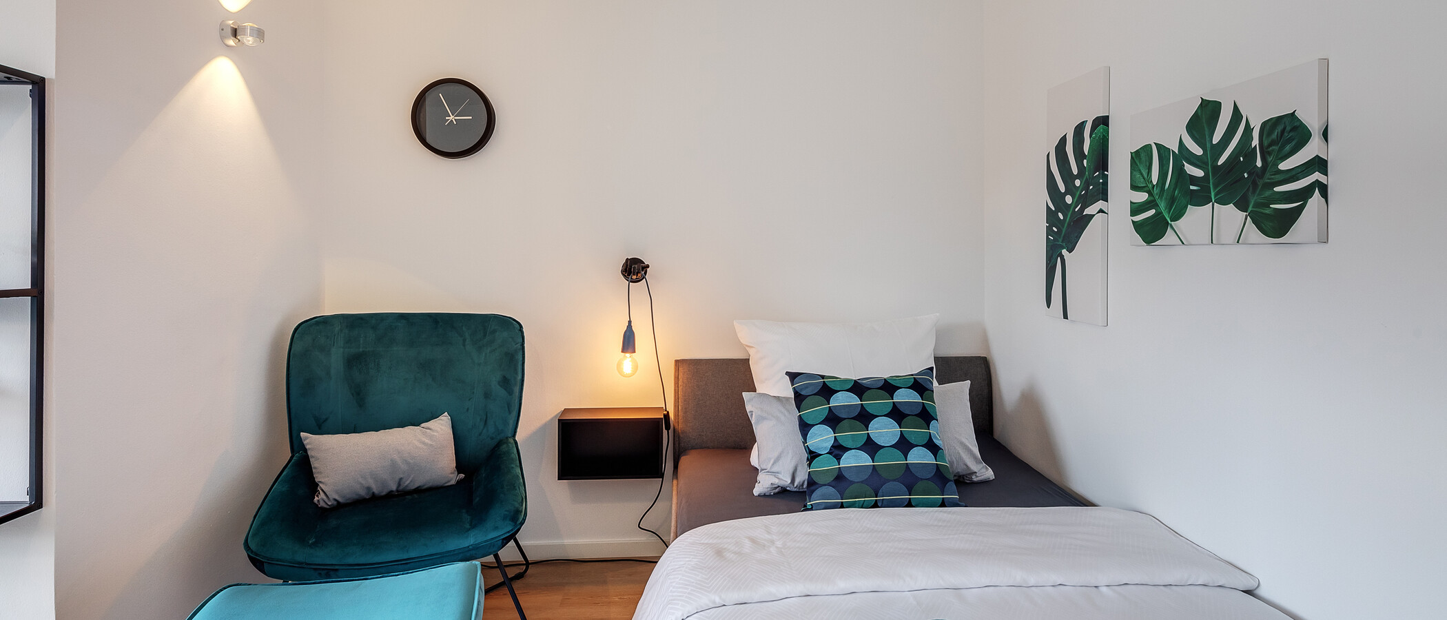 appartamento München Milbertshofen 01 zona notte 4166