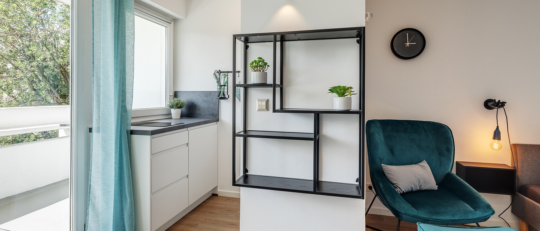 appartamento München Milbertshofen 03 zona living 4166