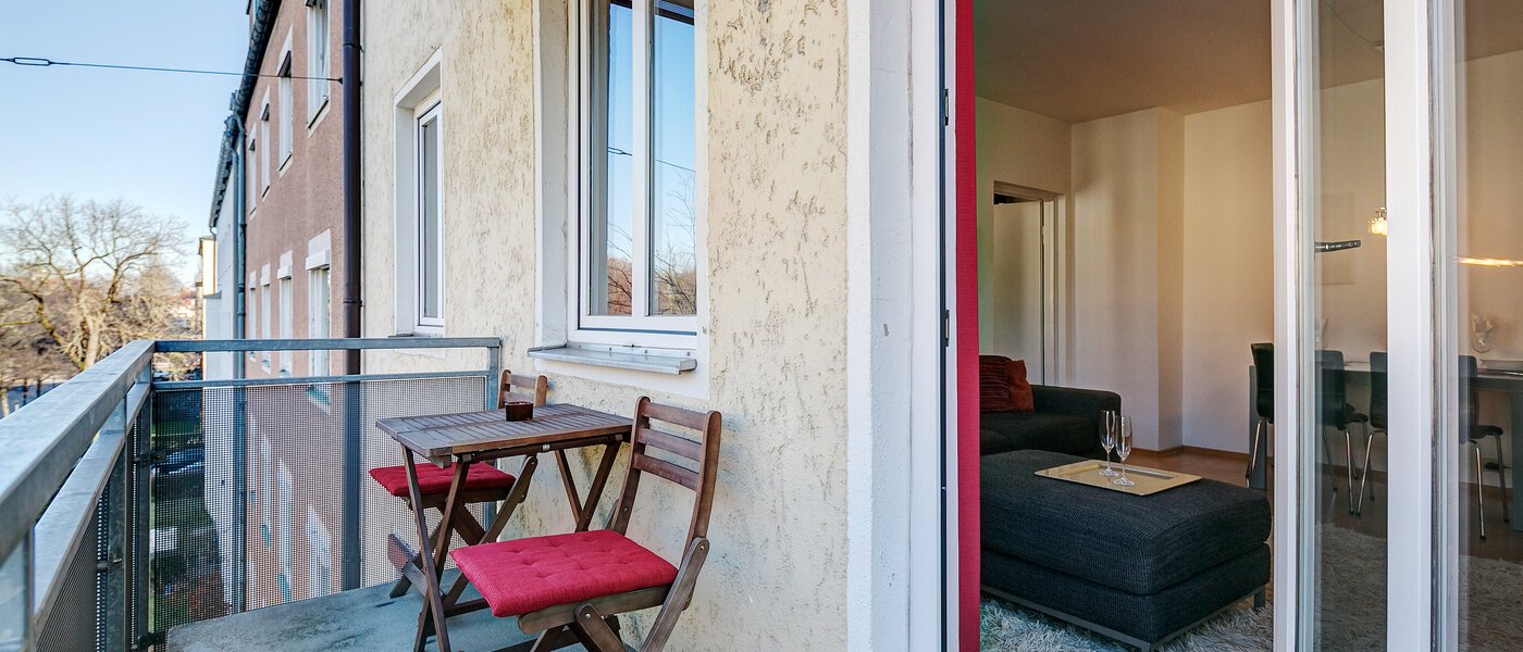 appartamento München Maxvorstadt - Rund um den Josephplatz 01 balcone 4228