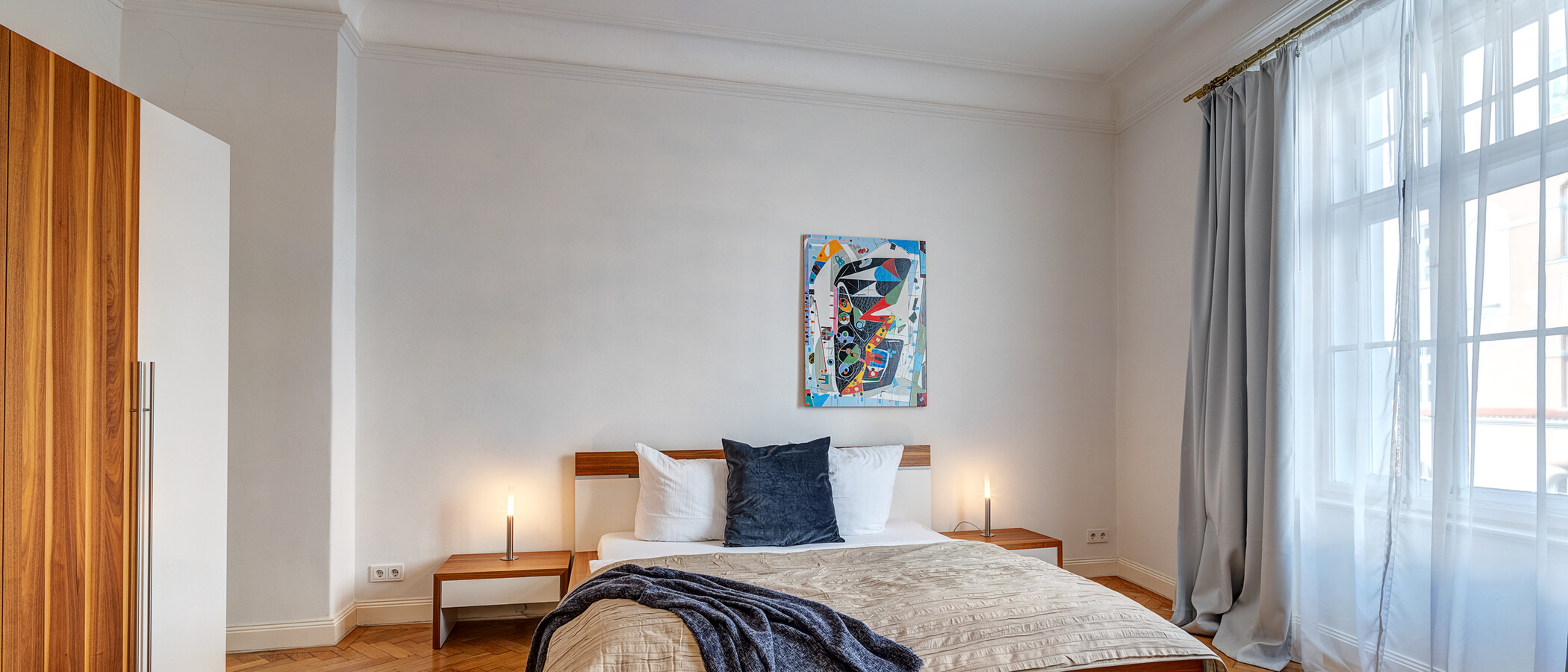 appartamento München Maxvorstadt - Rund um den Josephsplatz 01 1° camera da letto 4242