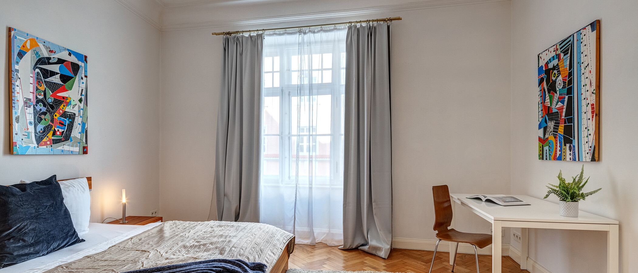 appartamento München Maxvorstadt - Rund um den Josephsplatz 02 1° camera da letto 4242