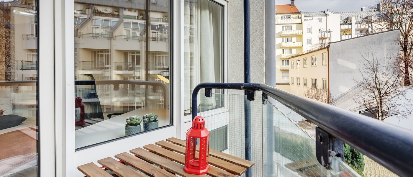 abitazione München Maxvorstadt - Museumsviertel 01 balcone 4250