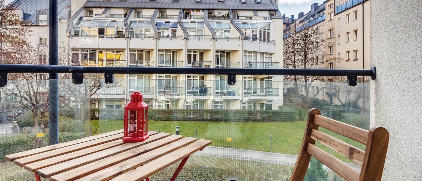 abitazione München Maxvorstadt - Museumsviertel 02 balcone 4250