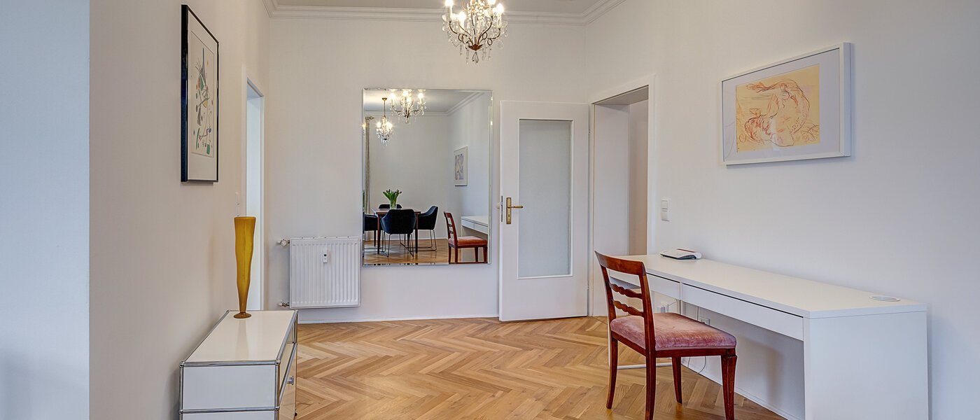 appartamento München Schwabing (rechts der Leopoldstraße) 03 zona living 4261