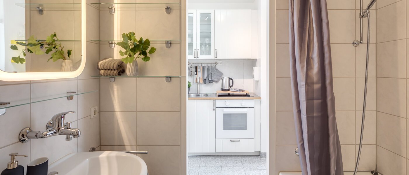 appartamento München Arabellapark 03 bagno 4263