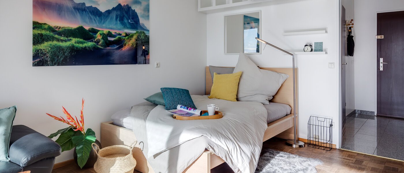 appartamento München Arabellapark 01 zona notte 4263