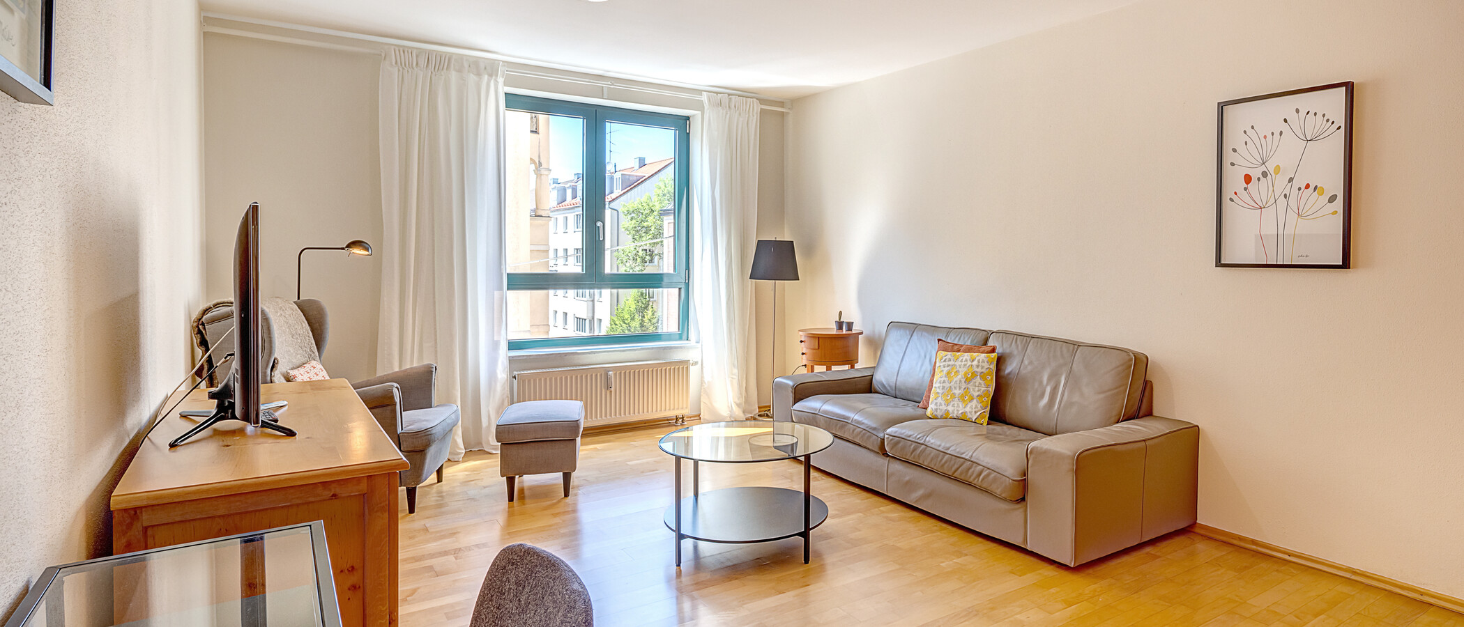 appartamento München Maxvorstadt - Museumsviertel 01 zona living 4289
