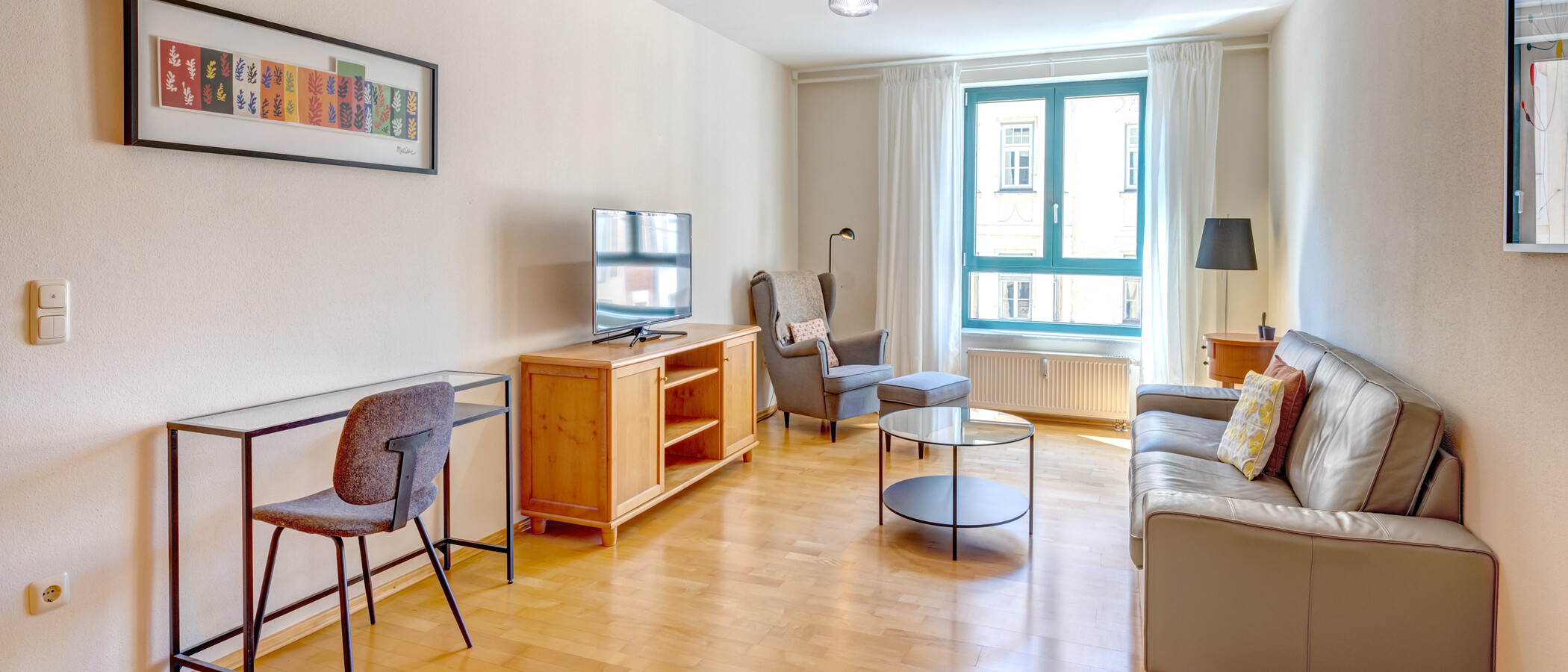appartamento München Maxvorstadt - Museumsviertel 02 zona living 4289