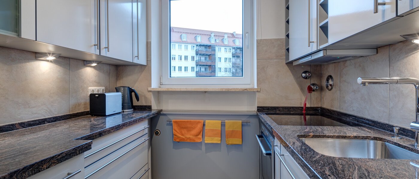 appartamento München Schwabing-West (rund um den Hohenzollernplatz) 02 cucina 4311