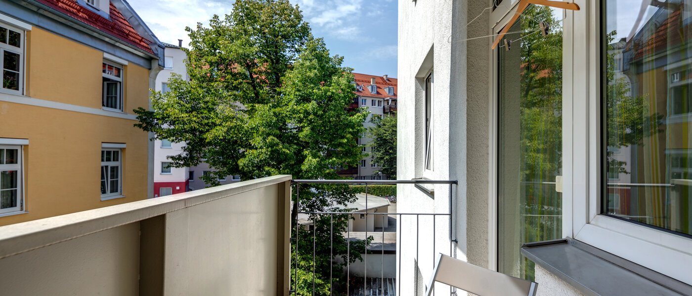 appartamento München Schwabing-West (rund um den Hohenzollernplatz) 02 balcone 4311