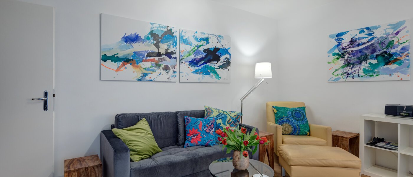 appartamento München Schwabing-West (rund um den Hohenzollernplatz) 02 zona living 4311