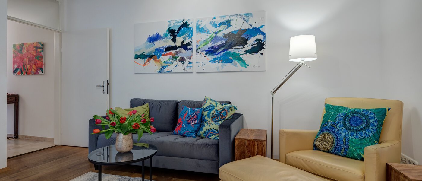 appartamento München Schwabing-West (rund um den Hohenzollernplatz) 03 zona living 4311