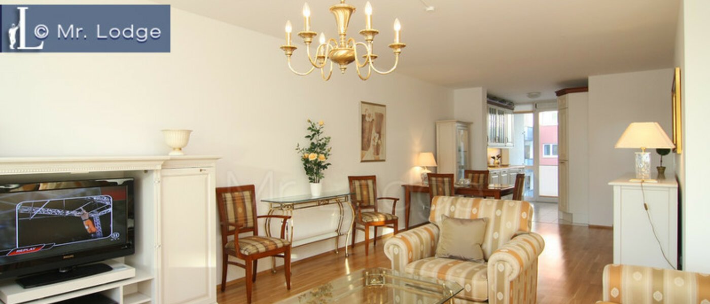 appartamento München Parkstadt Schwabing 03 soggiorno 4318