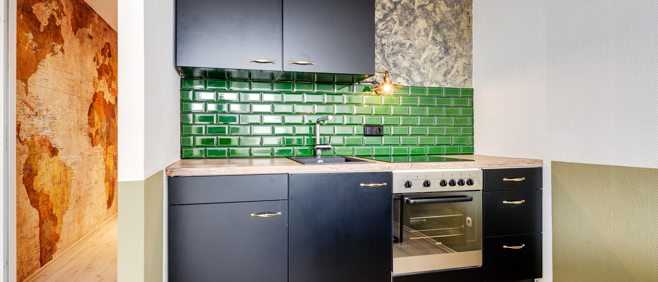 appartamento München Isarvorstadt 01 cucina 4327