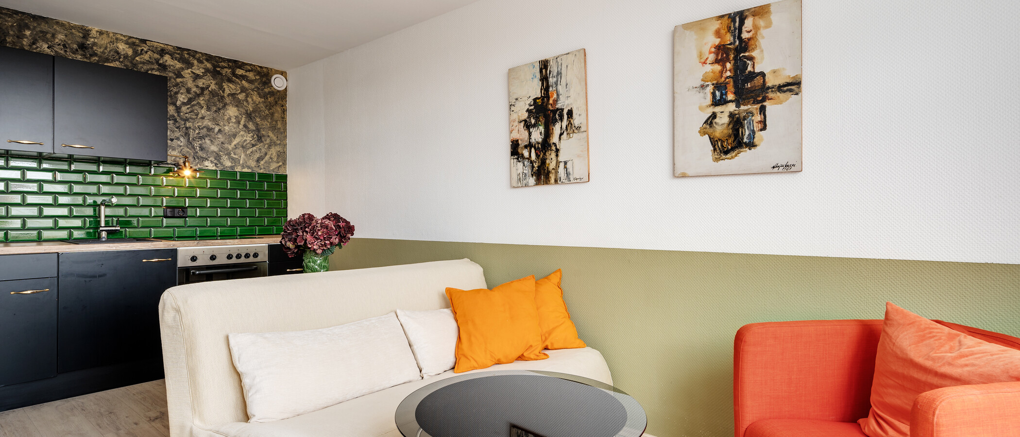 appartamento München Isarvorstadt 01 zona living 4327