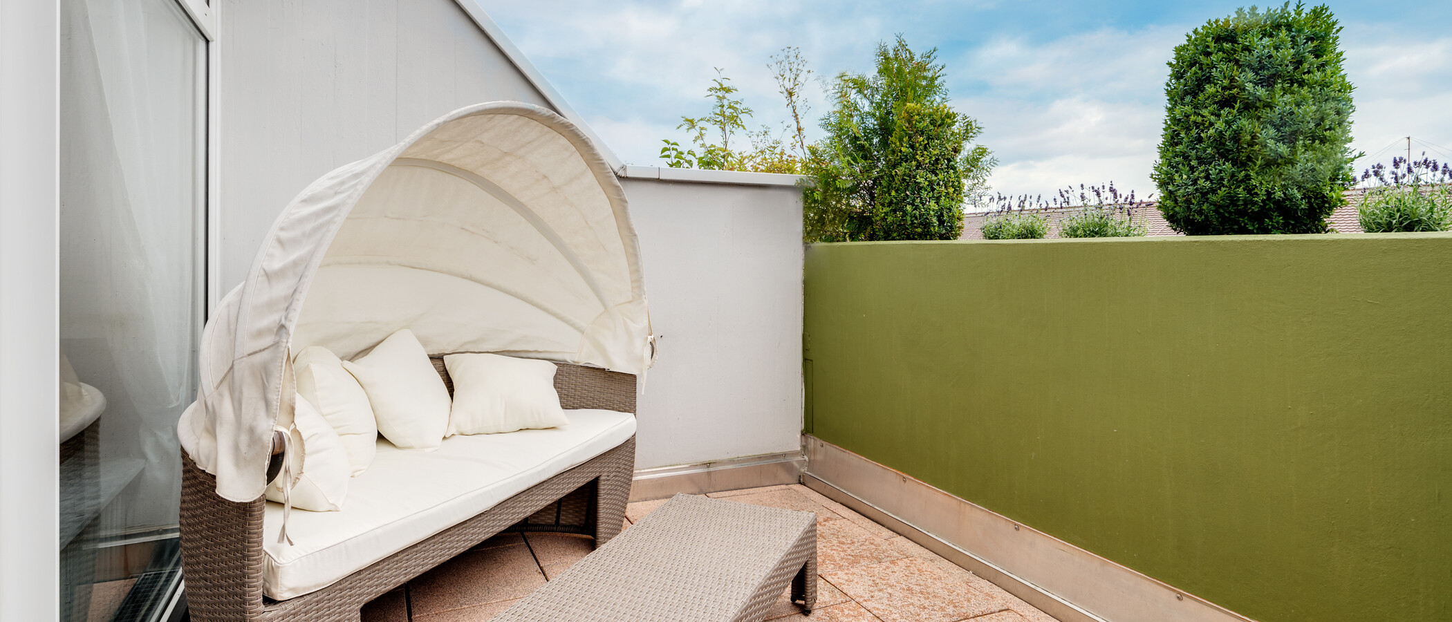 appartamento München Isarvorstadt 01 terrazza sul tetto 4327