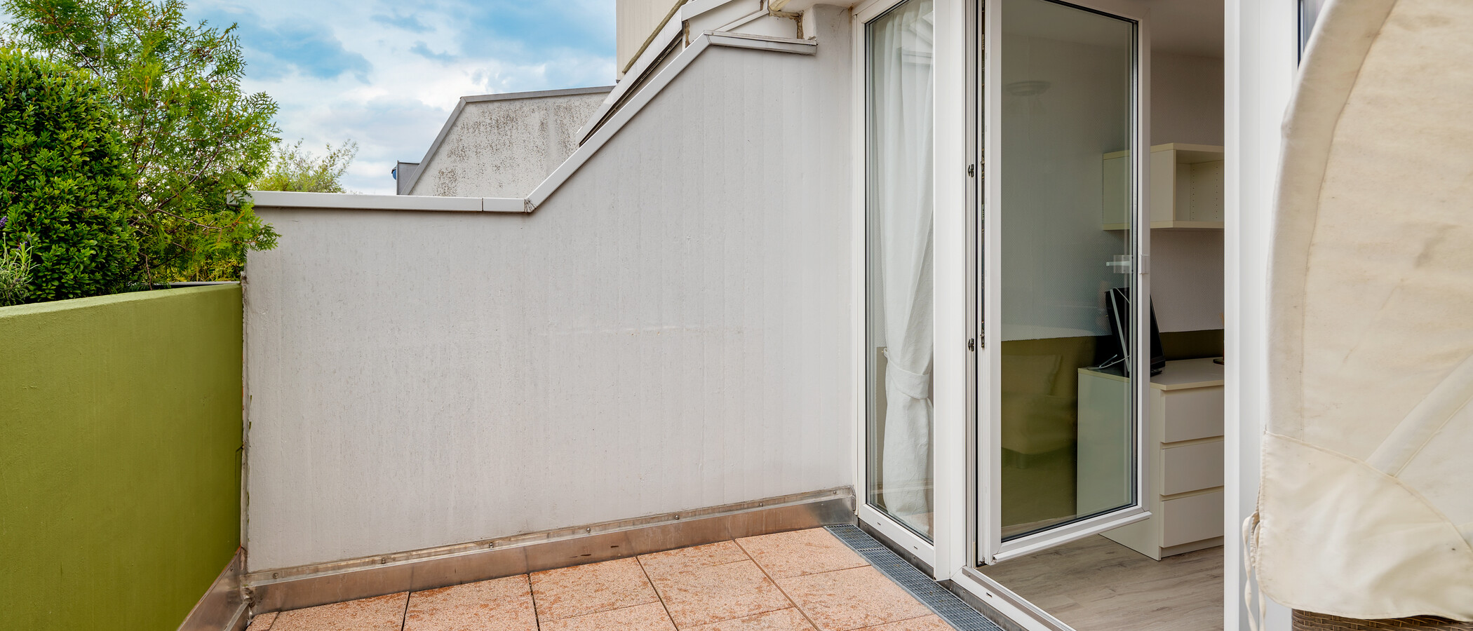 appartamento München Isarvorstadt 03 terrazza sul tetto 4327