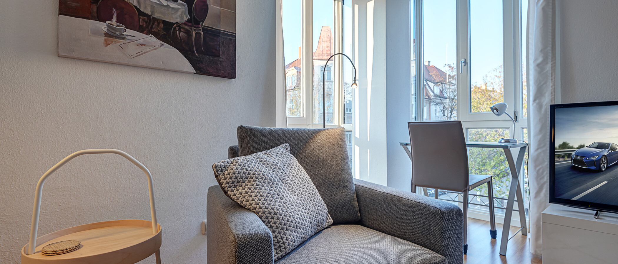 appartamento München Schwabing (rechts der Leopoldstraße) 03 zona living 4338