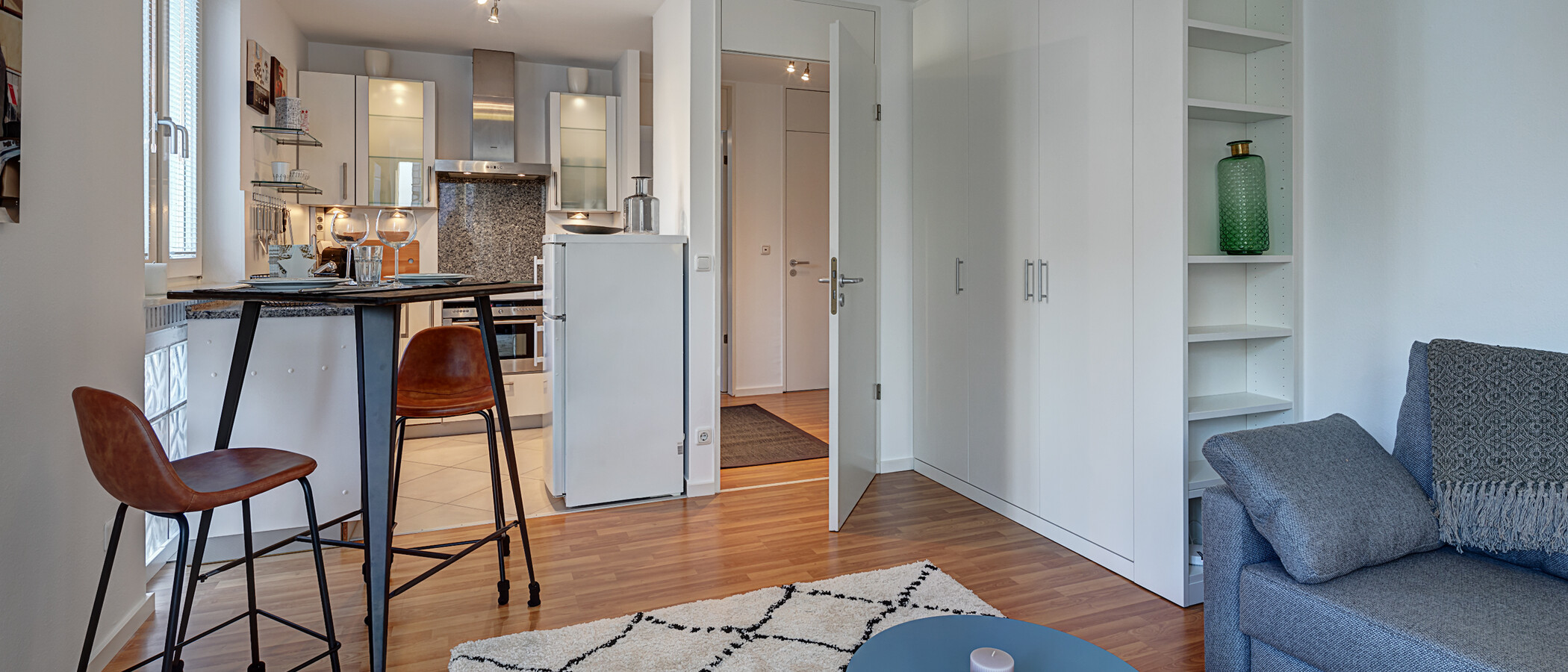 appartamento München Schwabing (rechts der Leopoldstraße) 05 zona living 4338