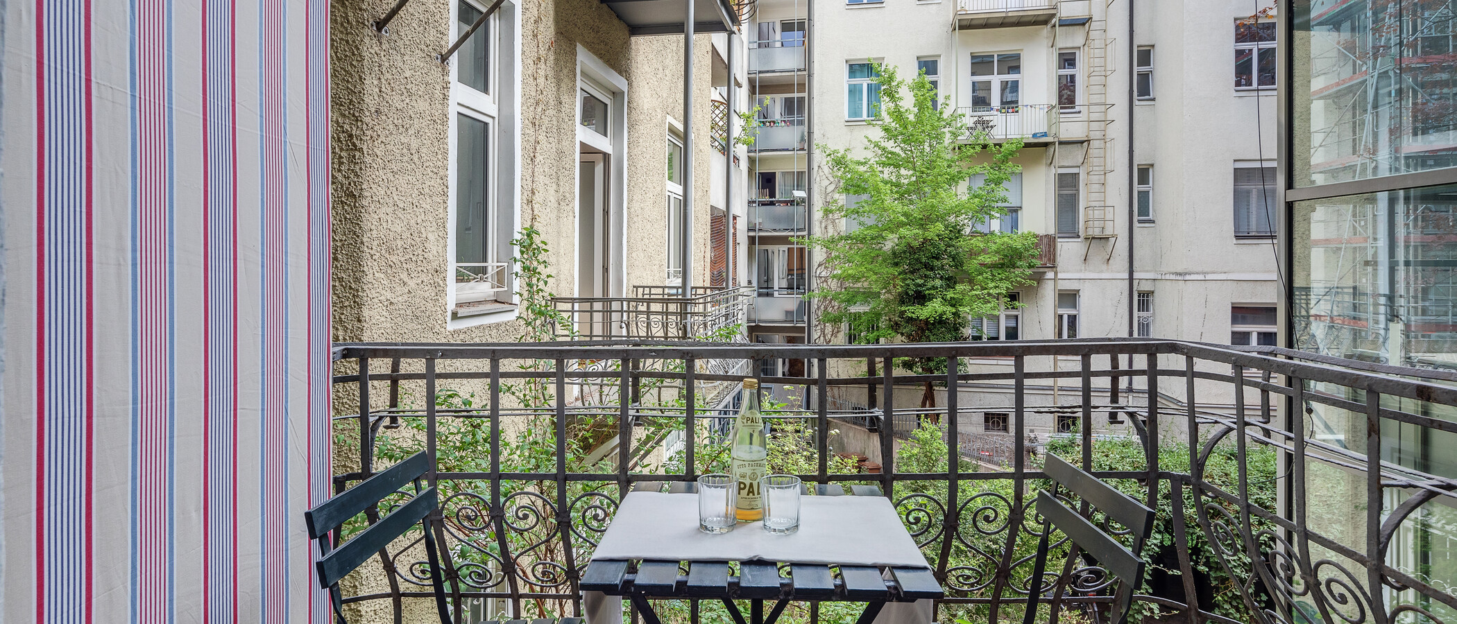 appartamento München Lehel 01 balcone 4375