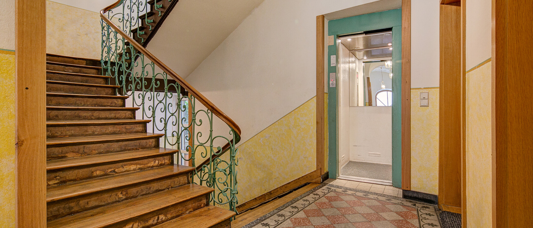 appartamento München Lehel 01 vano scala 4375