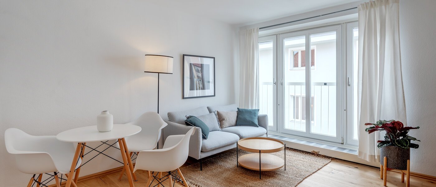 appartamento München Schwabing-West (rund um den Hohenzollernplatz) 01 zona living 4379