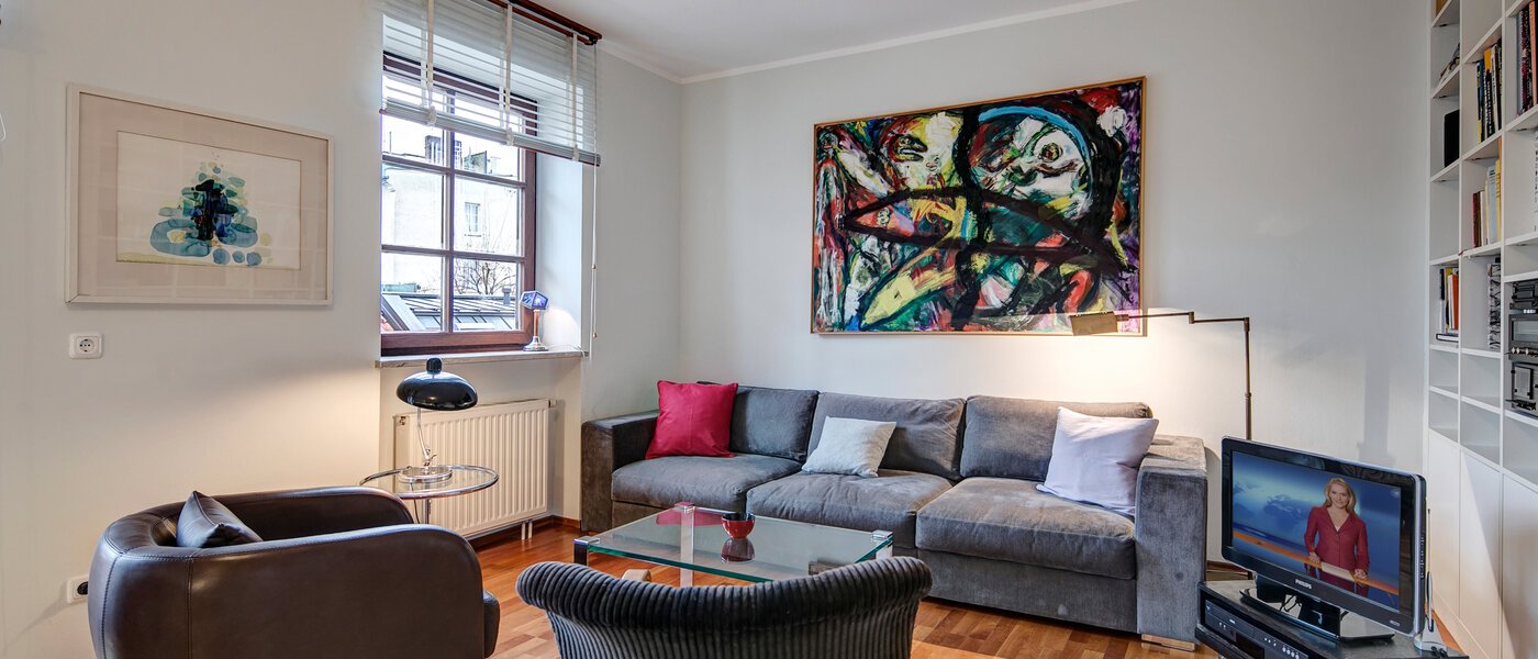 appartamento München Lehel 02 soggiorno 4400