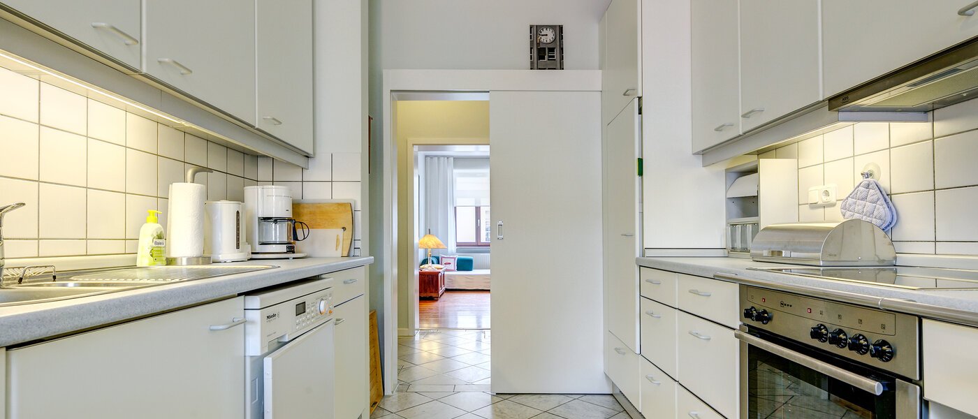 appartamento München Lehel 02 cucina 4400