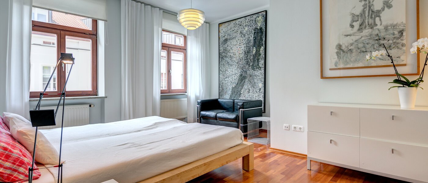 appartamento München Lehel 02 zona notte 4400