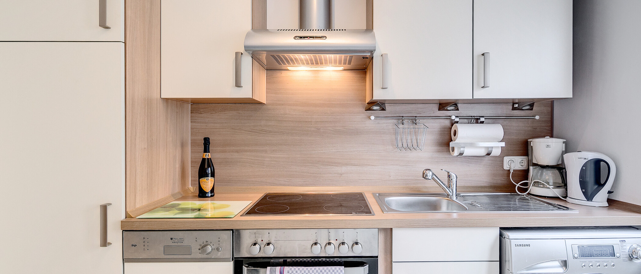appartamento München Schwabing-Georgenschwaige 02 cucina 4416