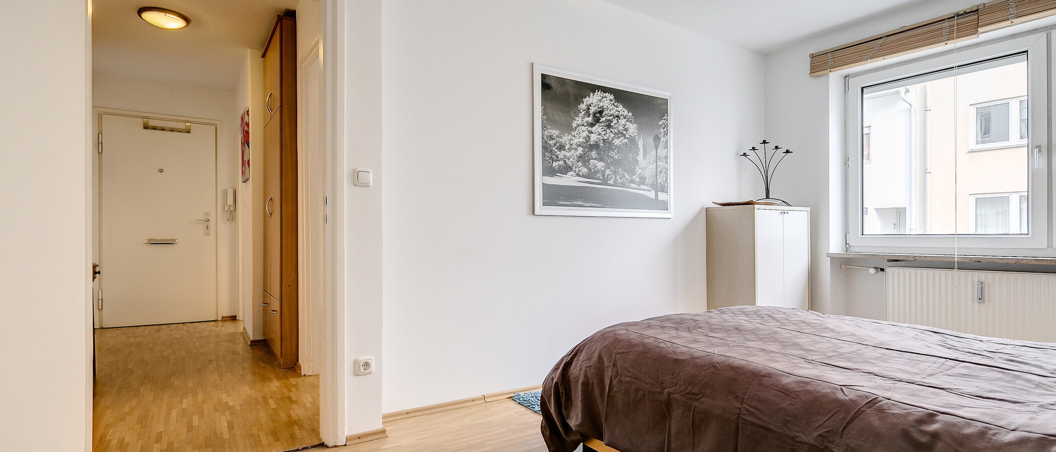 appartamento München Schwabing-Georgenschwaige 02 zona notte 4416