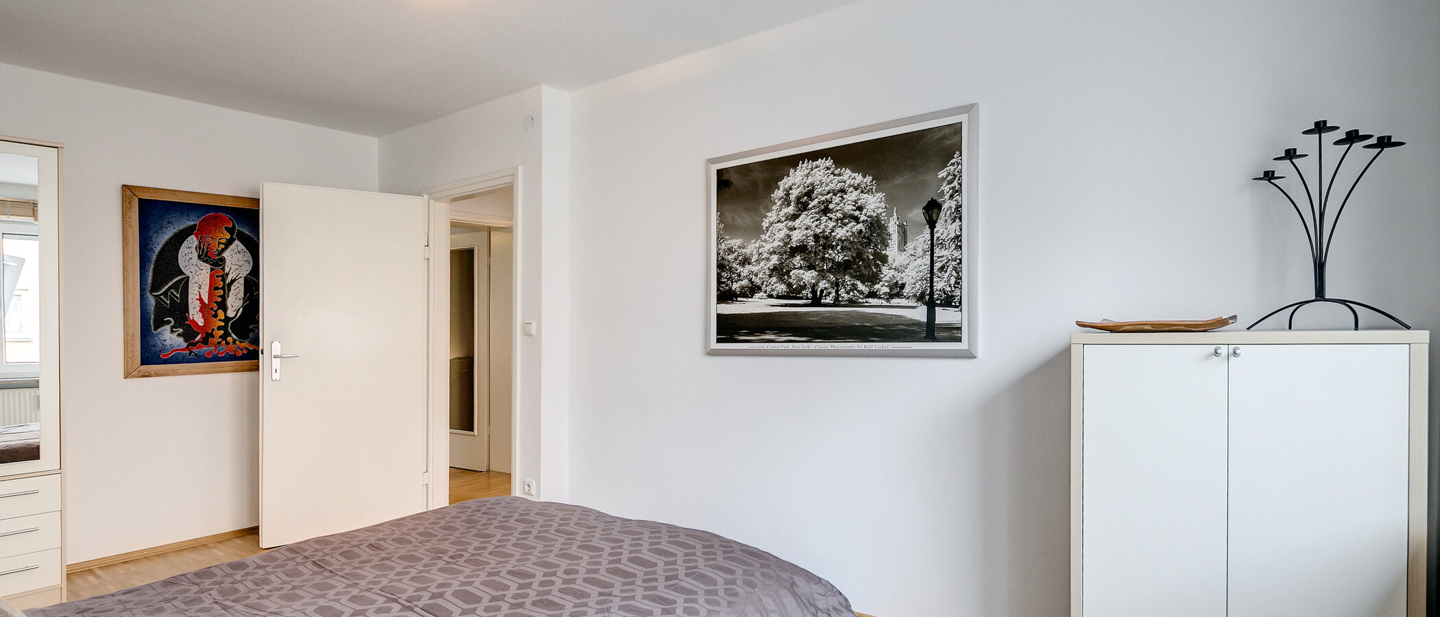 appartamento München Schwabing-Georgenschwaige 03 zona notte 4416