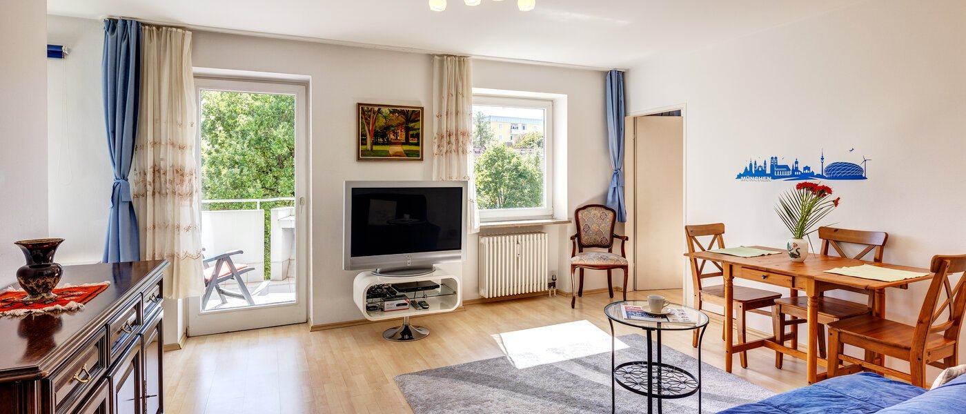 appartamento München Sendling-Westpark 01 zona living 4419