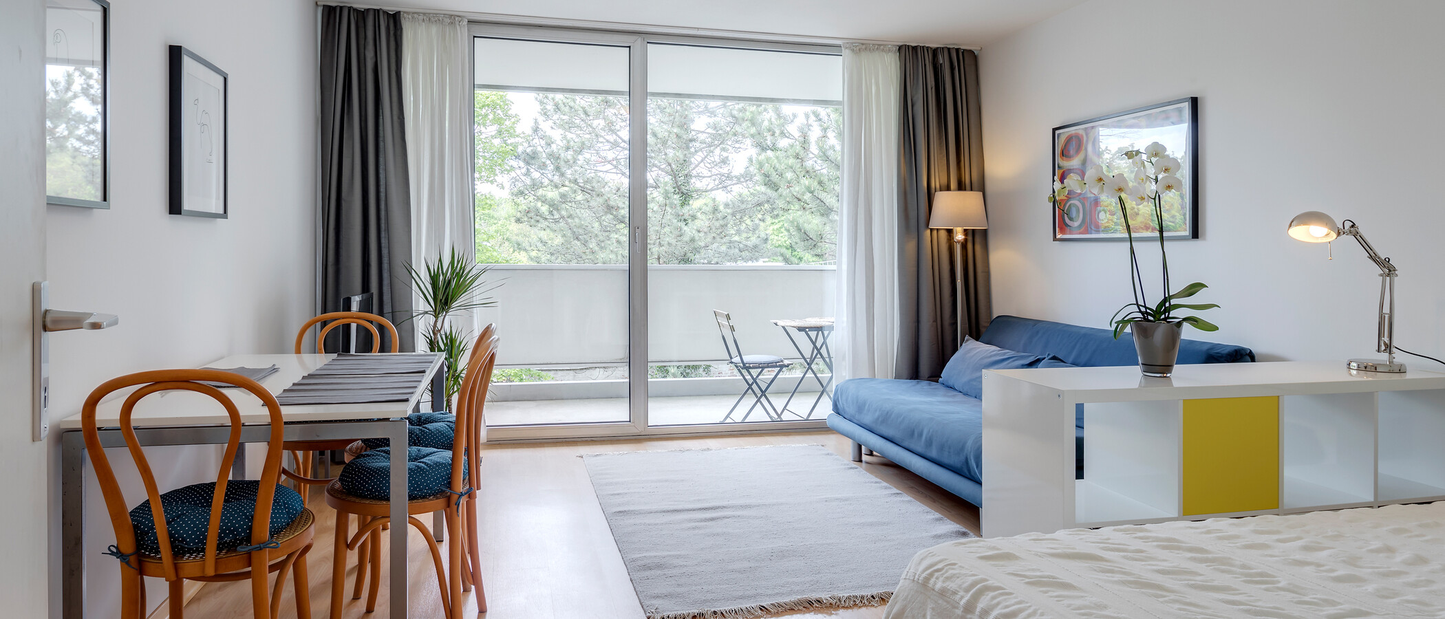 appartamento München Schwabing-Nord (zw. Leopoldstraße & Englischen Garten) 01 soggiorno 4452