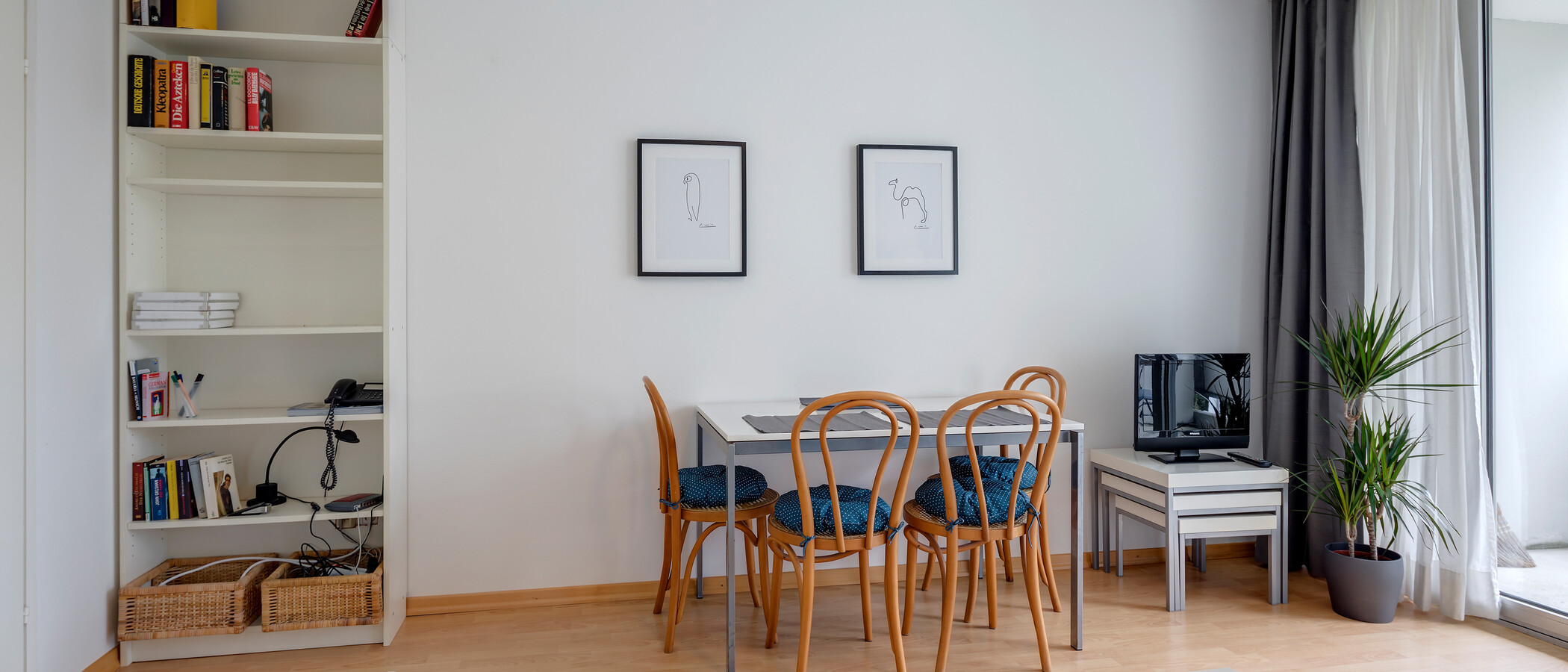 appartamento München Schwabing-Nord (zw. Leopoldstraße & Englischen Garten) 04 soggiorno 4452