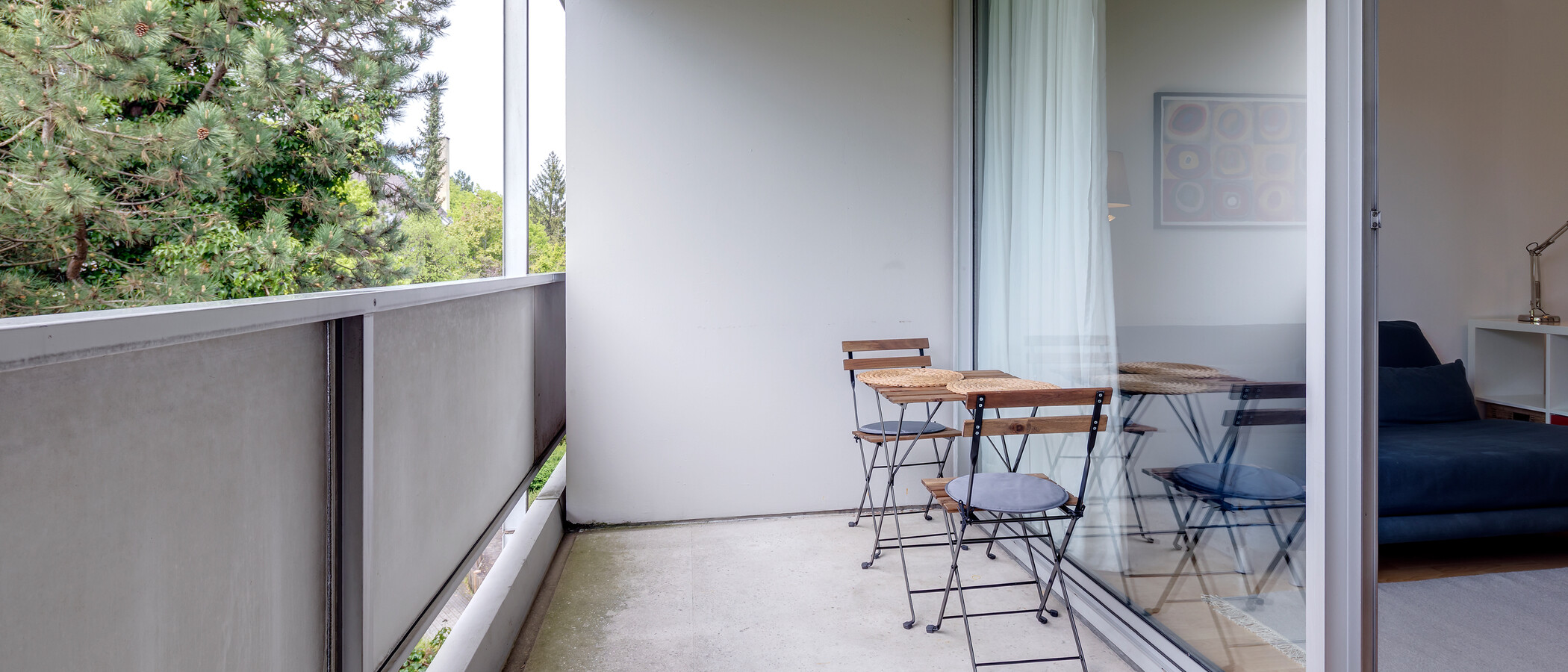 appartamento München Schwabing-Nord (zw. Leopoldstraße & Englischen Garten) 01 balcone 4452