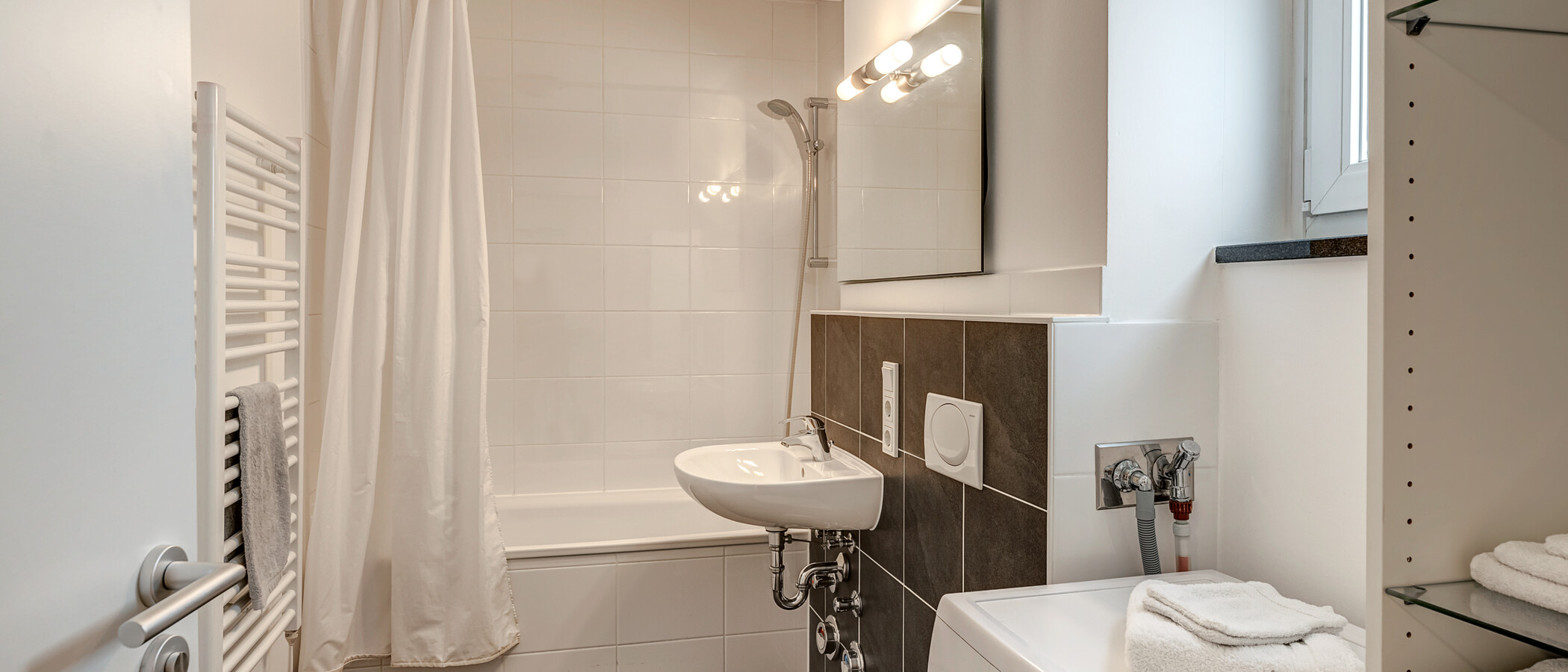 appartamento con giardino München Schwanthalerhöhe 01 bagno 4454