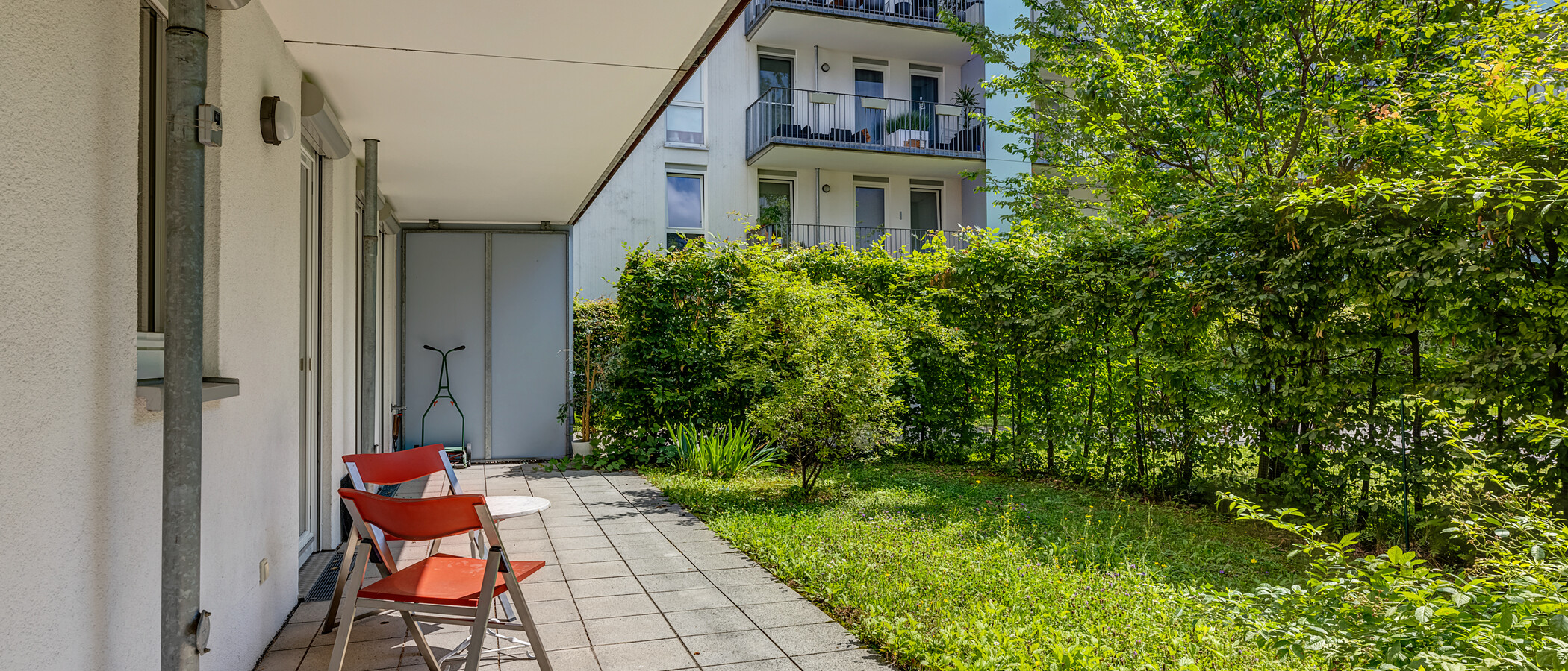 appartamento con giardino München Schwanthalerhöhe 02 giardino 4454