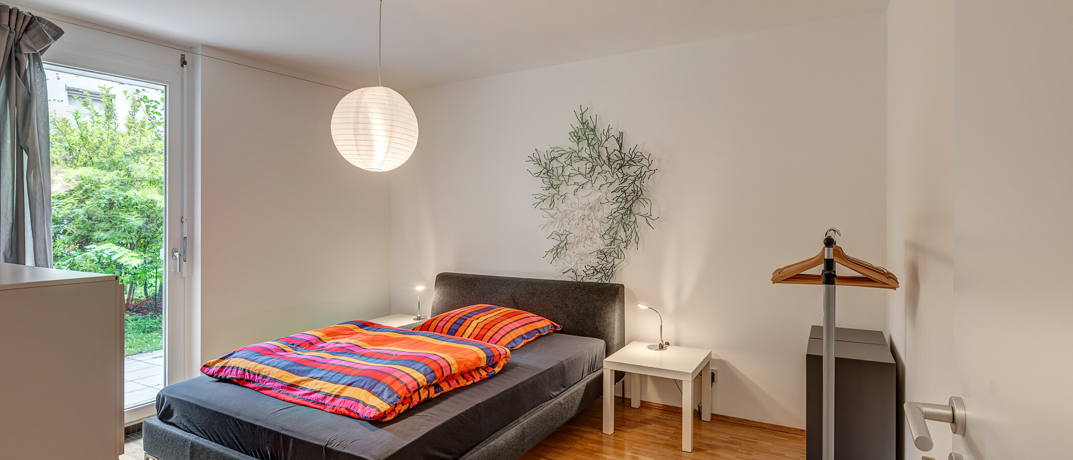 appartamento con giardino München Schwanthalerhöhe 01 camera da letto 4454