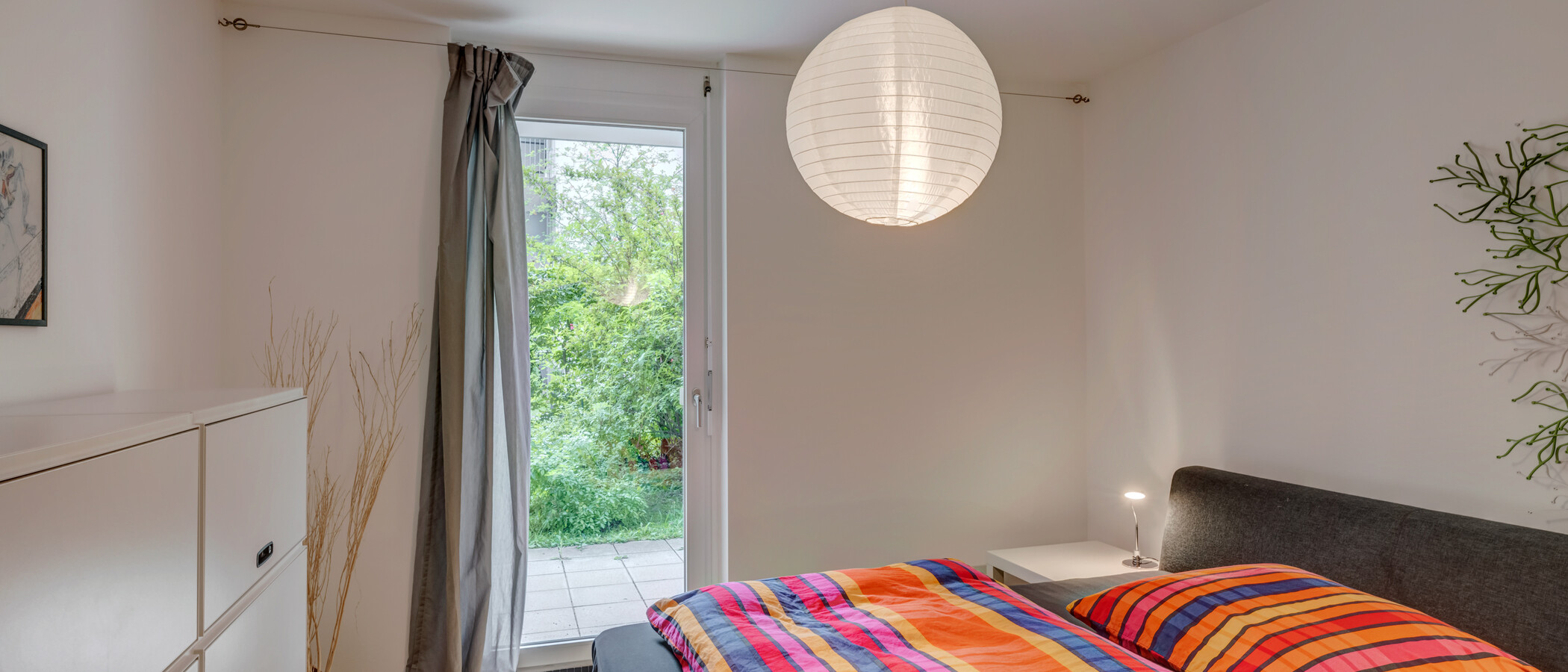 appartamento con giardino München Schwanthalerhöhe 02 camera da letto 4454