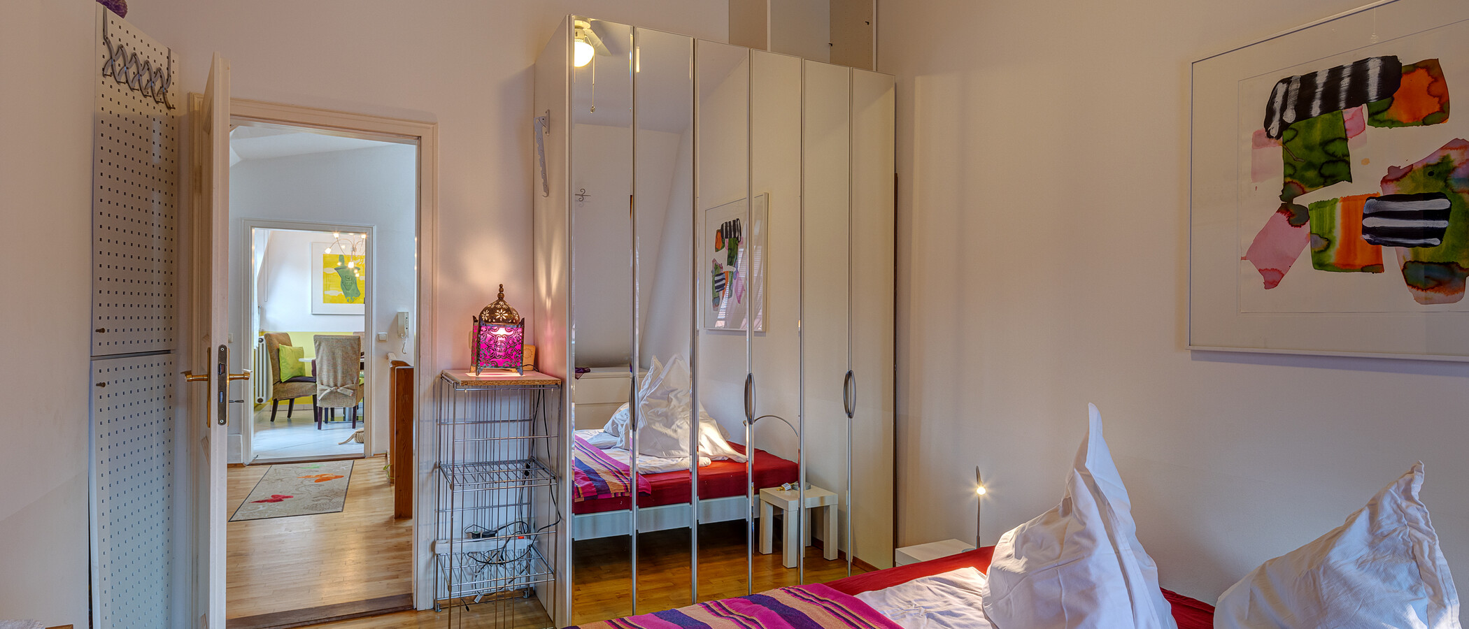 attico München Giesing 03 camera da letto 4477