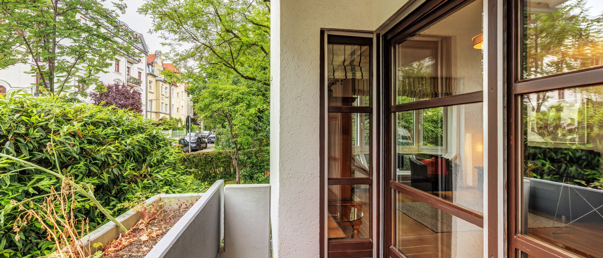 appartamento München Obersendling 01 balcone 4519