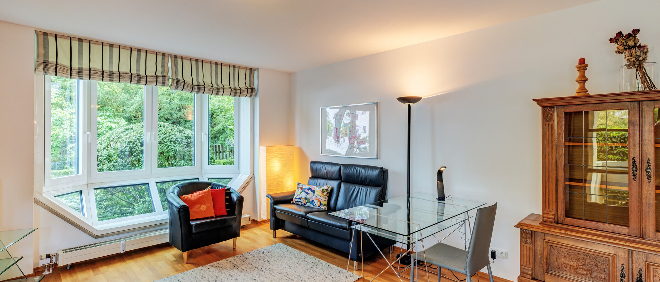 appartamento München Obersendling 01 zona living 4519